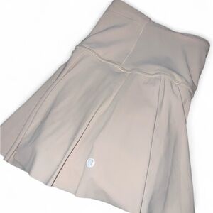 lululemon athletica Light Beige Skater Skirt
